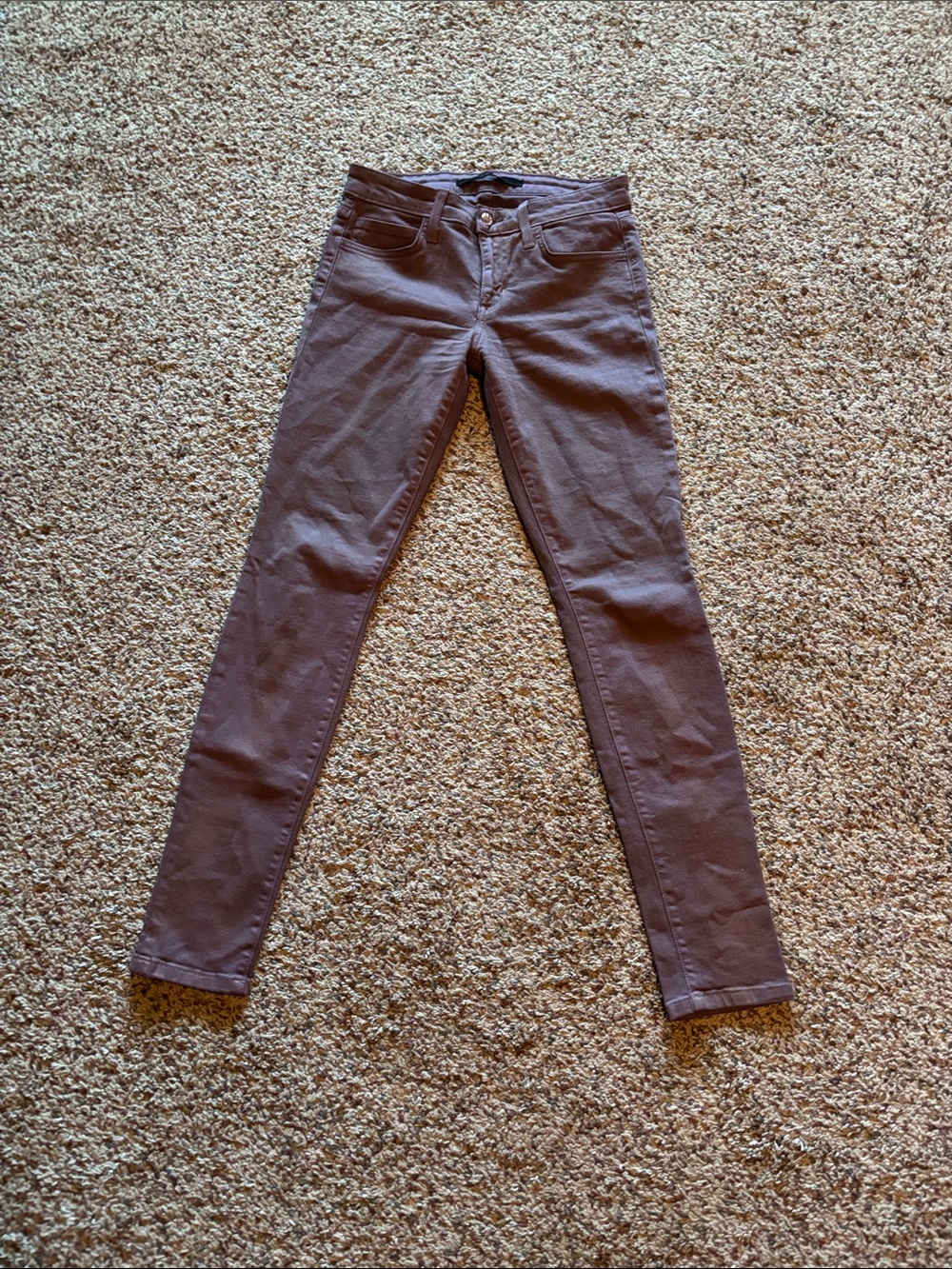 Joe's Jeans Mauve Skinny Jeans